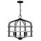 Quoizel Avignon 5-Light Matte Black Pendant QP5346MBK - alternate 5